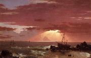 Frederic Edwin Church The Wreck USA oil painting artist